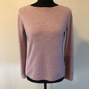 Women's Paul Costelloe Lilac Purple Pure Extra fine Merino Wool Sweater size M